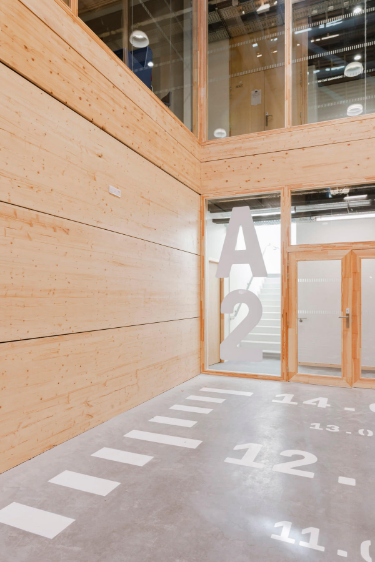 Détail de la Halle Latecoere