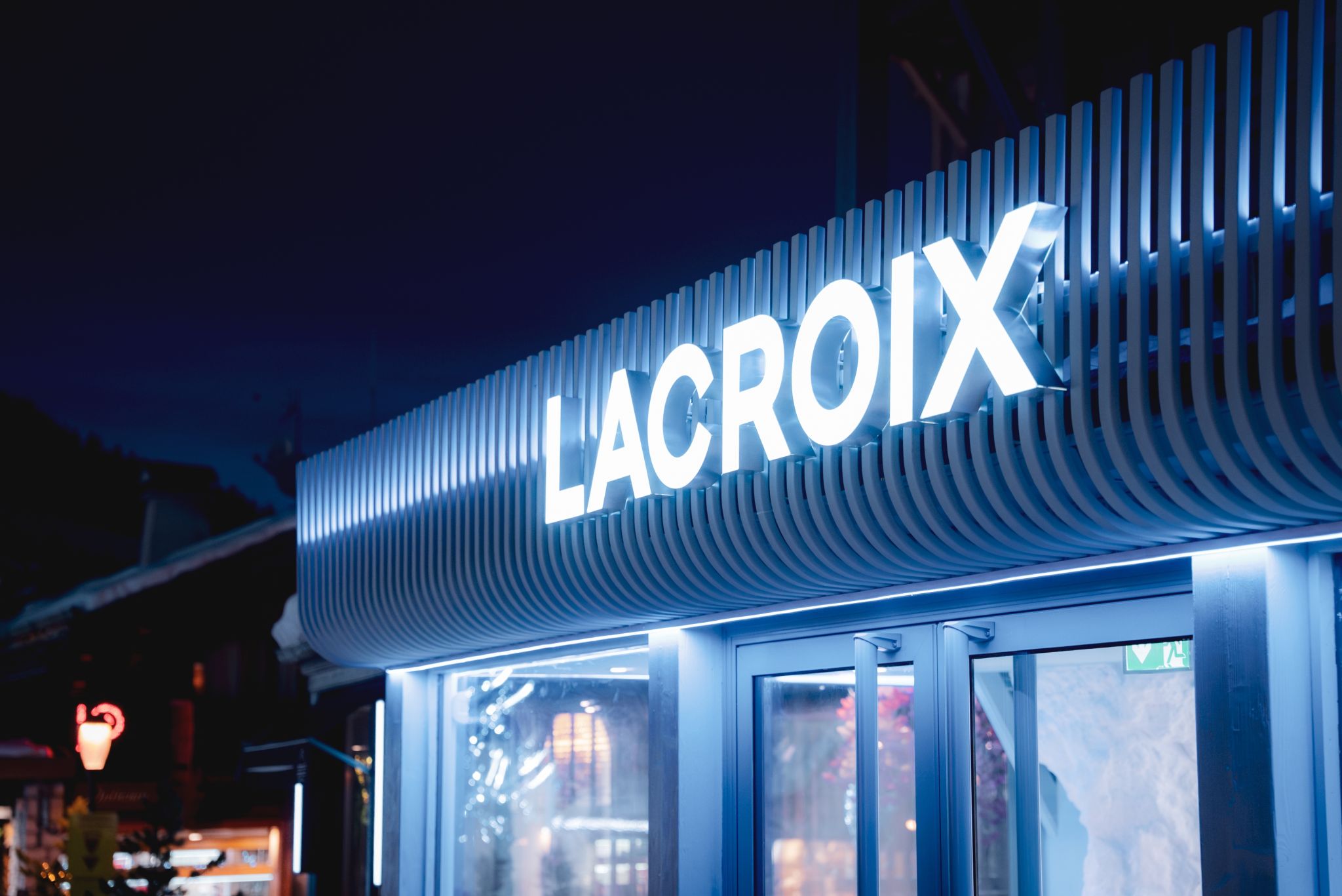 Détail intérieur du flagship store Lacroix