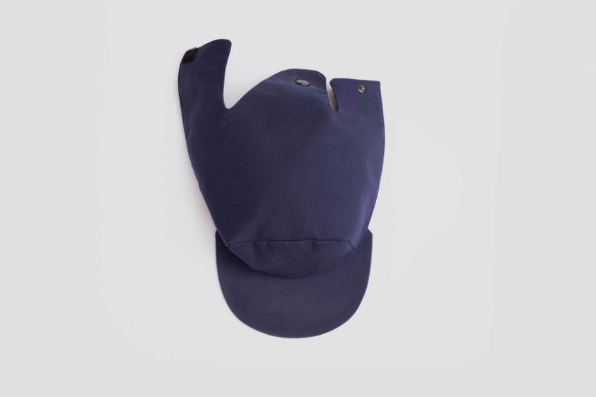Détail de construction de la casquette TOK